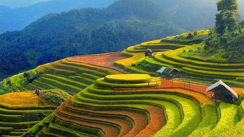 Both sunrise and sunset are the best times to witness the terraces in their full glory, so don&rsquo;t forget to bring your camera to capture these unforgettable moments